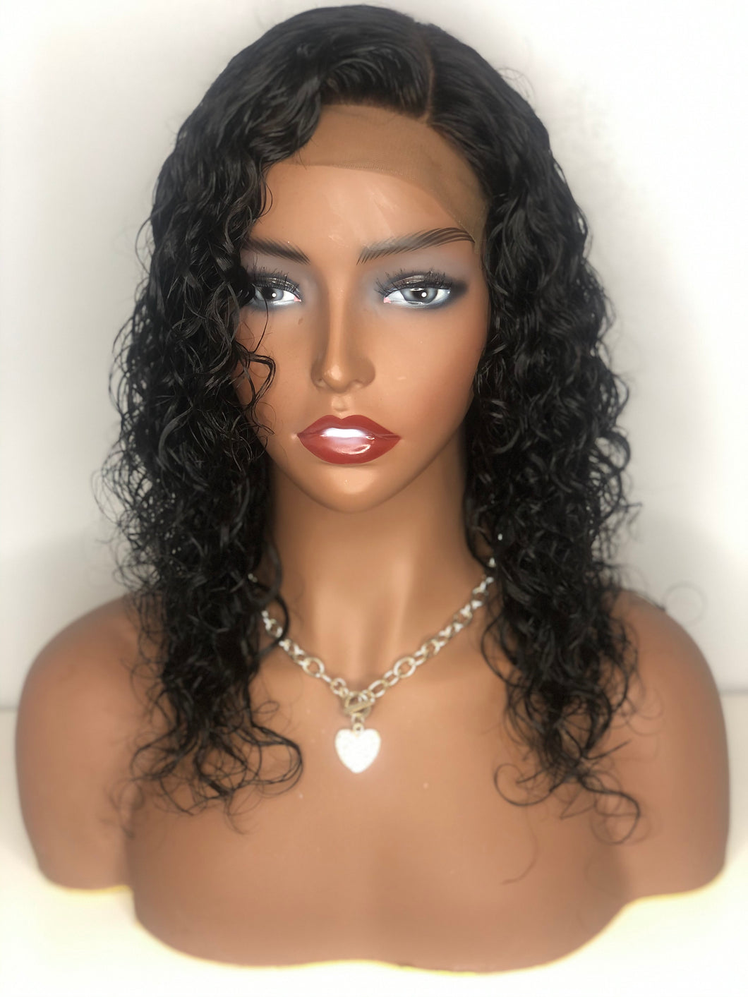 Lace Closure Wig-Indian Curly