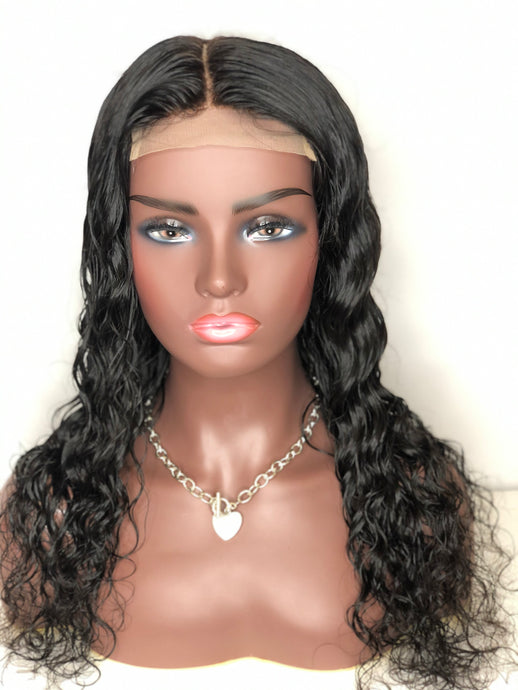 Lace Closure Wig- Deep Wave