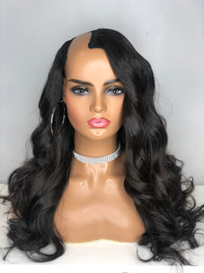 Express Sew-In "U-Part" Indian Loose Wave Wig