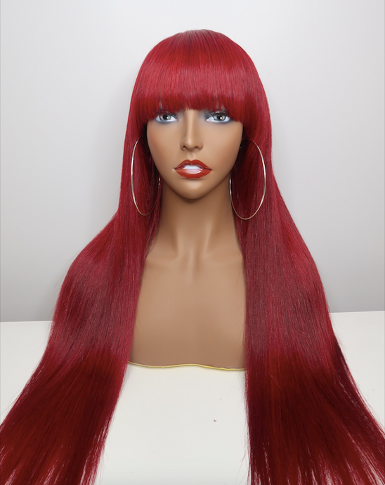 Silk Closure Wig-Straight